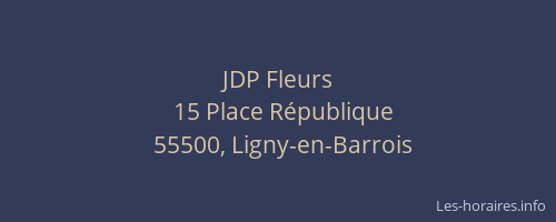 JDP Fleurs
