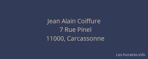 Jean Alain Coiffure