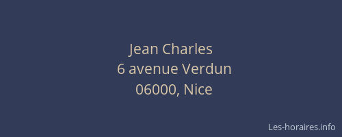Jean Charles