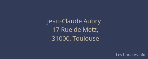 Jean-Claude Aubry