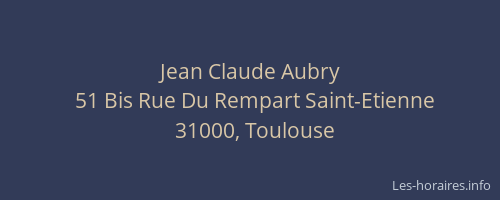 Jean Claude Aubry