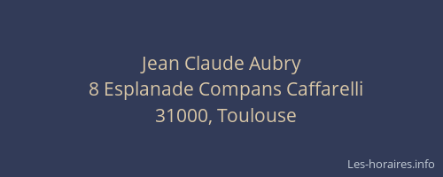 Jean Claude Aubry
