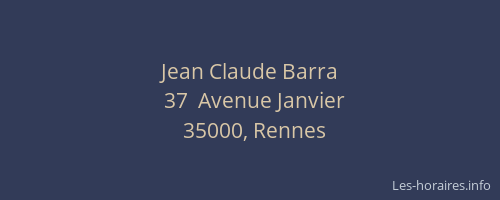 Jean Claude Barra