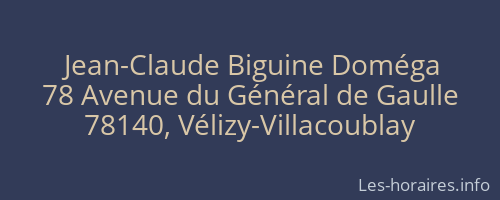 Jean-Claude Biguine Doméga