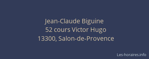 Jean-Claude Biguine