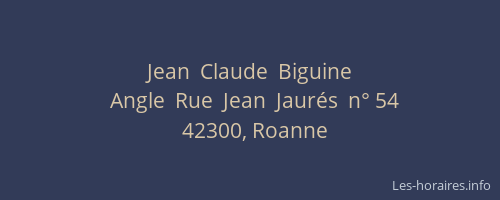 Jean  Claude  Biguine