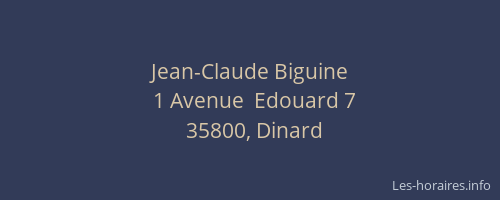 Jean-Claude Biguine