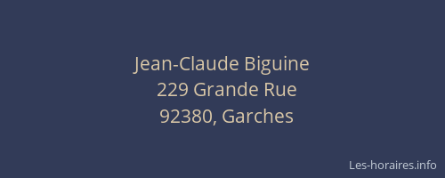 Jean-Claude Biguine