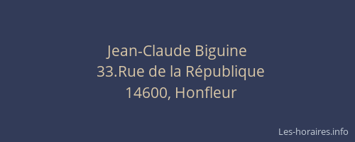 Jean-Claude Biguine