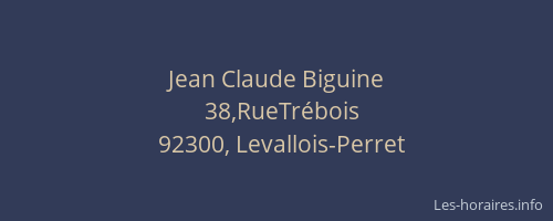 Jean Claude Biguine