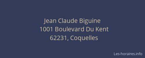Jean Claude Biguine