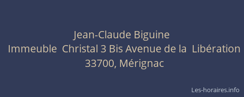 Jean-Claude Biguine