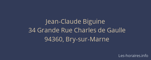 Jean-Claude Biguine