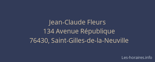Jean-Claude Fleurs