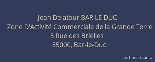 Jean Delatour BAR LE DUC