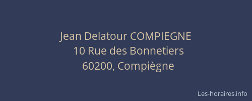 Jean Delatour COMPIEGNE