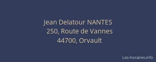Jean Delatour NANTES