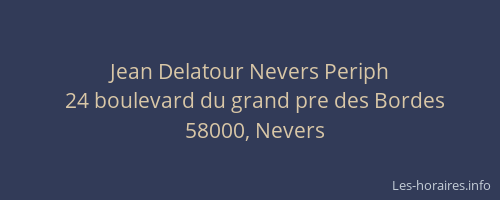 Jean Delatour Nevers Periph