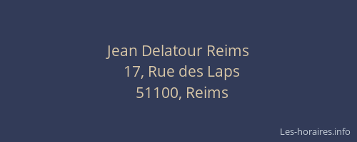 Jean Delatour Reims