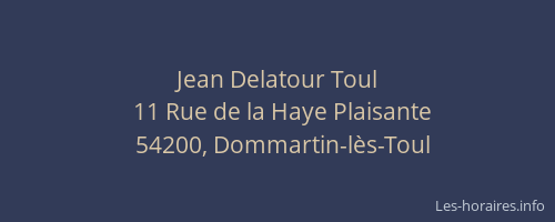 Jean Delatour Toul