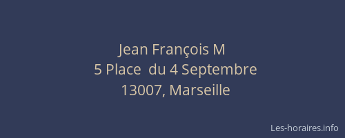 Jean François M
