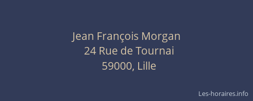 Jean François Morgan