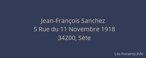 Jean-François Sanchez