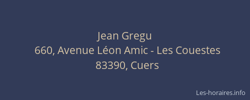 Jean Gregu