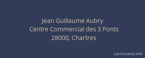Jean Guillaume Aubry