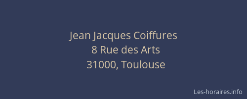 Jean Jacques Coiffures