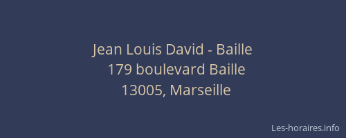 Jean Louis David - Baille
