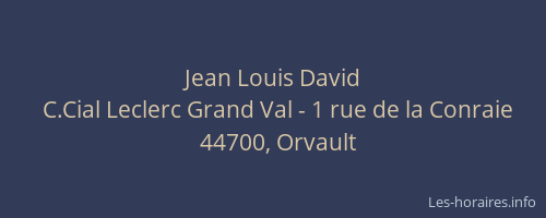 Jean Louis David