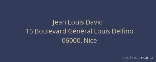 Jean Louis David