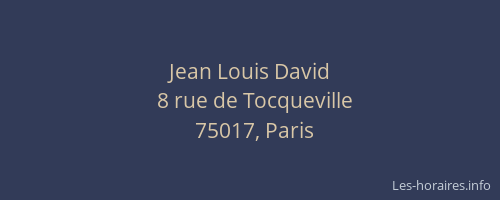 Jean Louis David