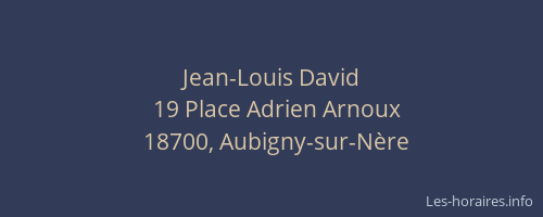 Jean-Louis David