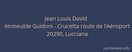 Jean Louis David