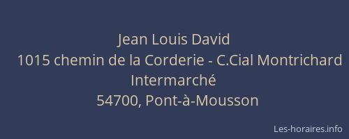Jean Louis David
