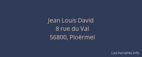 Jean Louis David