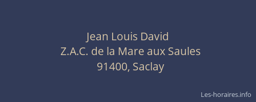 Jean Louis David