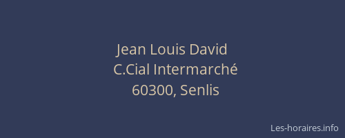 Jean Louis David
