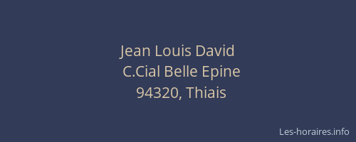 Jean Louis David
