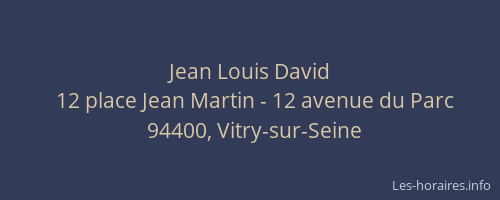 Jean Louis David