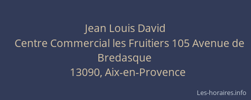 Jean Louis David