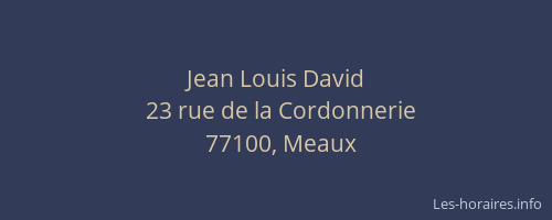 Jean Louis David