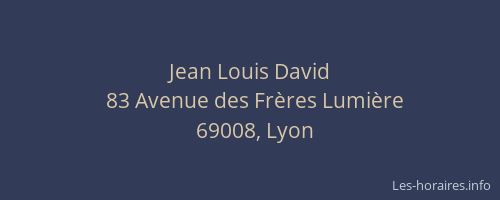 Jean Louis David