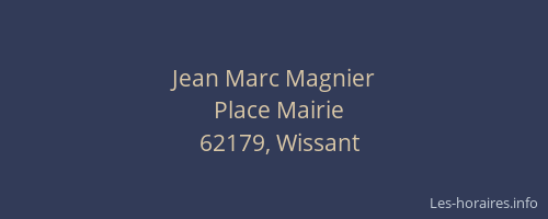 Jean Marc Magnier