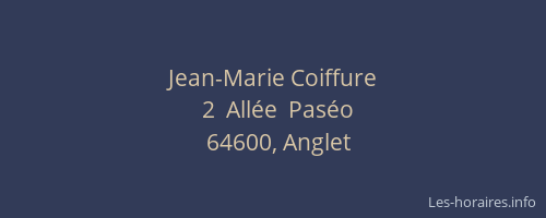 Jean-Marie Coiffure