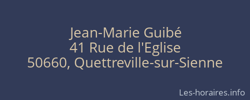 Jean-Marie Guibé
