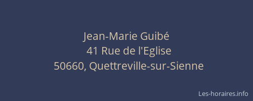 Jean-Marie Guibé