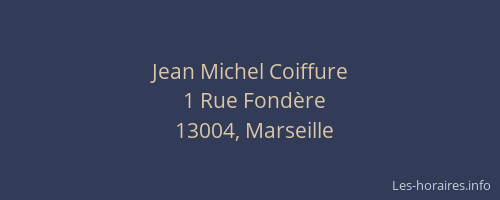 Jean Michel Coiffure